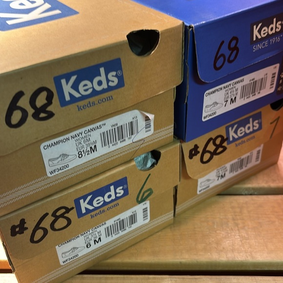 Keds Women's Champion Originals in Navy (WF34200) - Picture 7 of 8